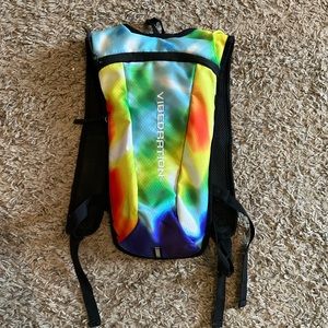 Vibedration hydration backpack.